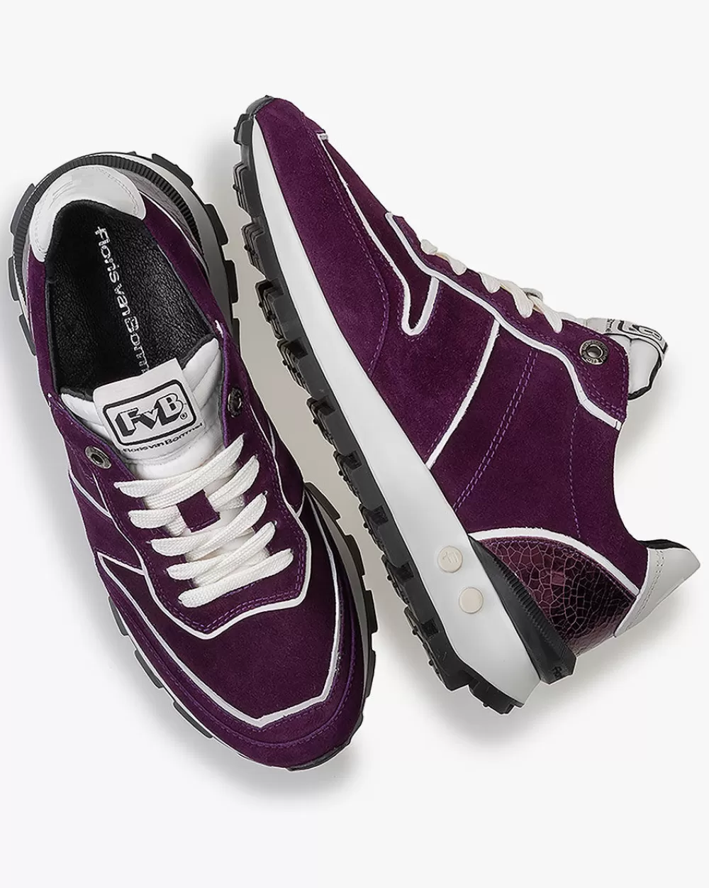 Floris van Bommel Sneaker>Blokki 01.10 Violett