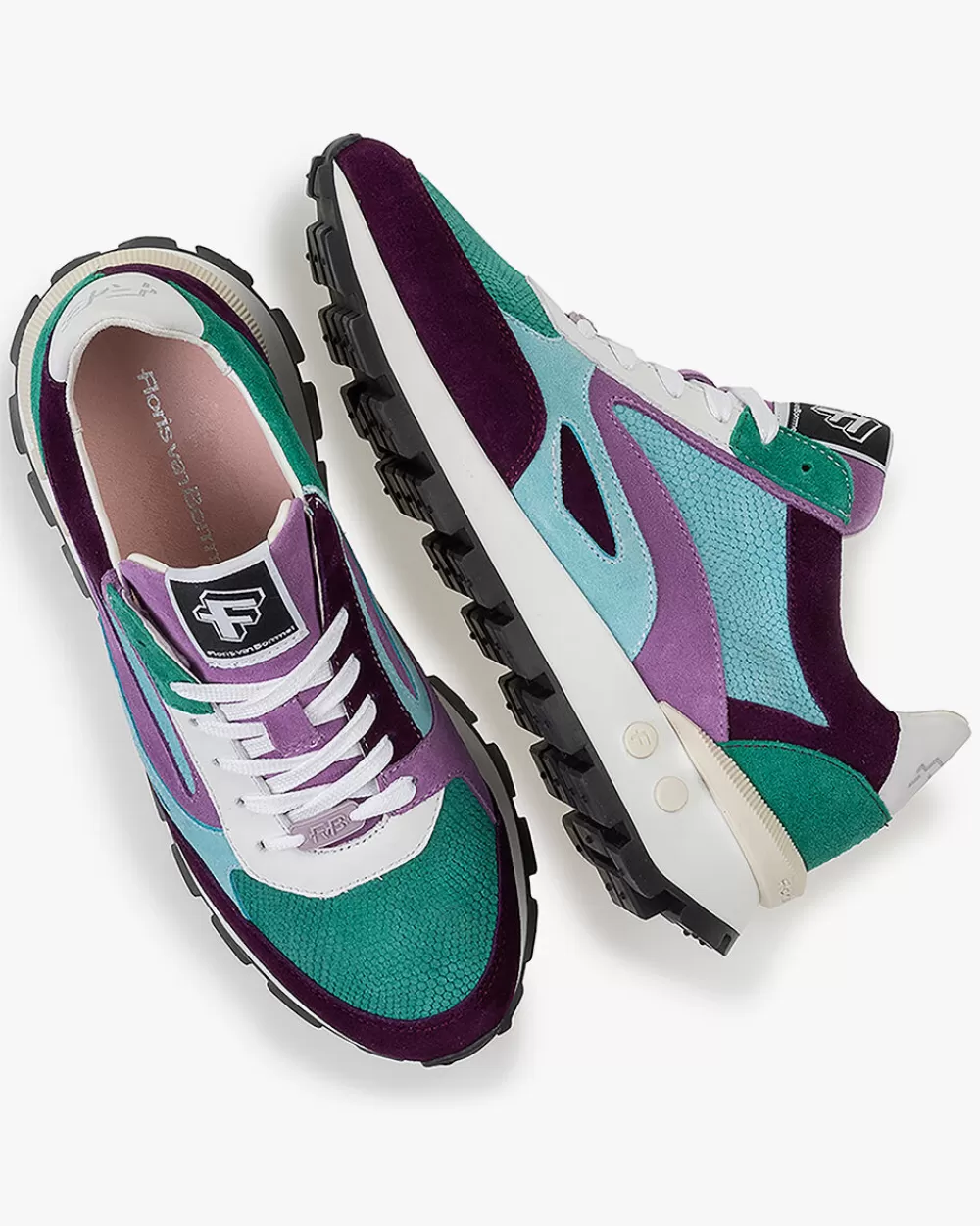 Floris van Bommel Sneaker>Blokki 02.02 Violett