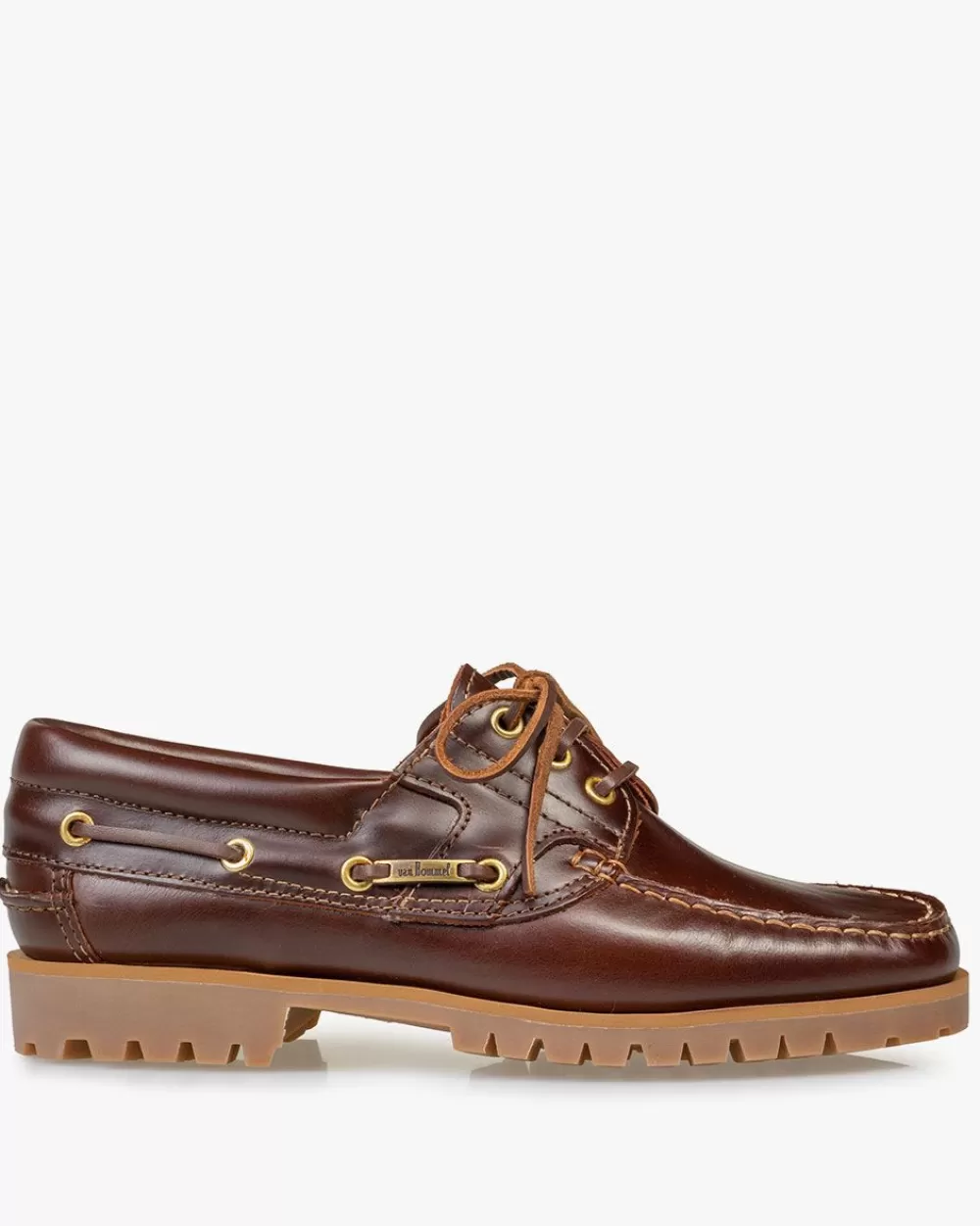 Floris van Bommel Bootsschuhe | Mokassins>Boat Shoe 01.20 Rotbraun