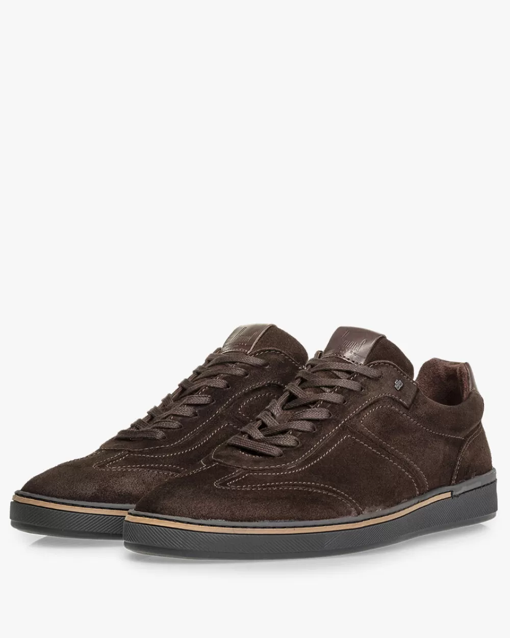 Floris van Bommel Sneaker>Bora 01.07 Dunkelbraun