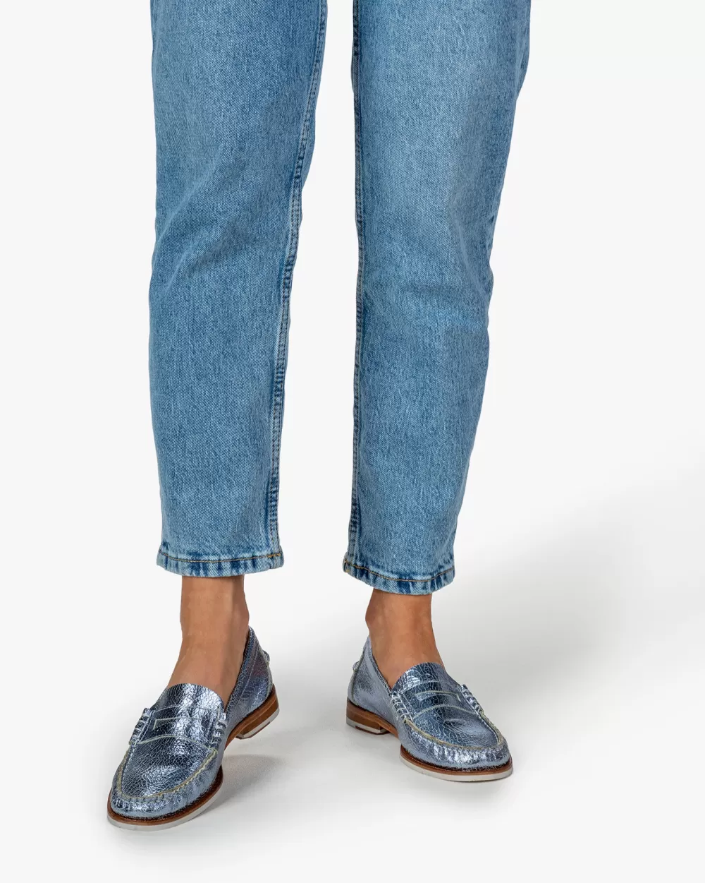 Floris van Bommel Loafers>Ceni 01.04 Hellblau