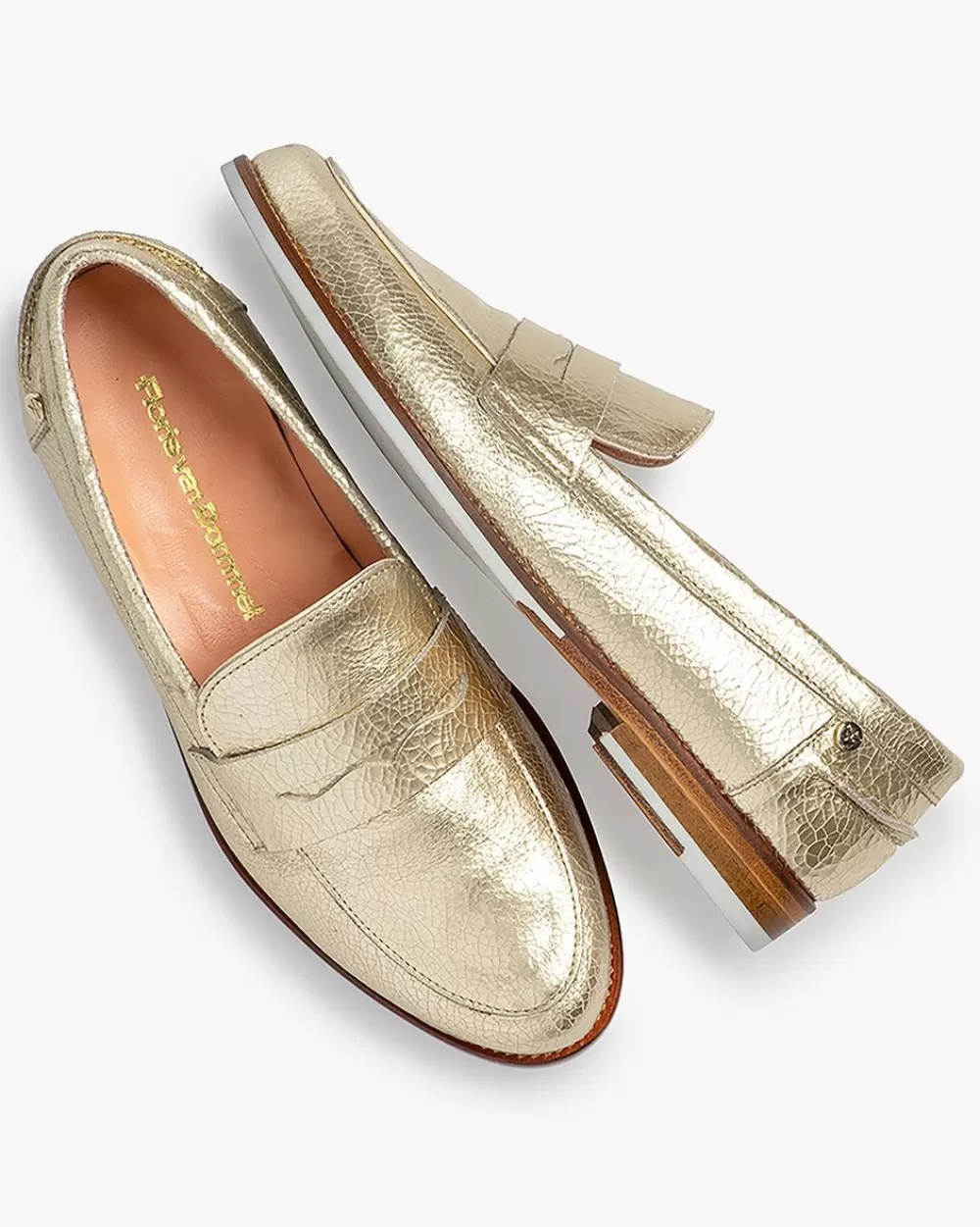 Floris van Bommel Loafers>Chidi 01.00 Gold