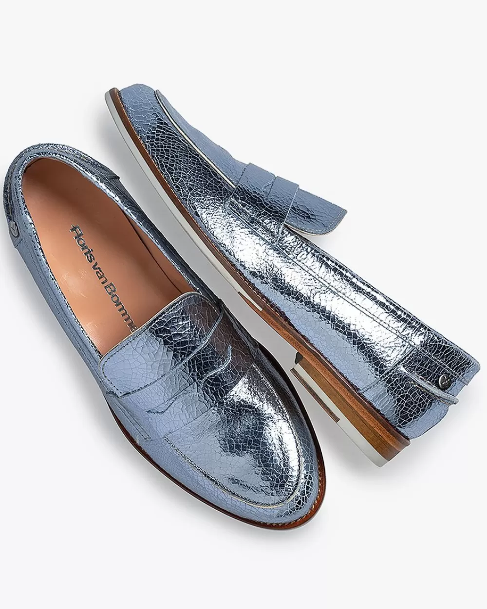 Floris van Bommel Loafers>Chidi 01.01 Blau