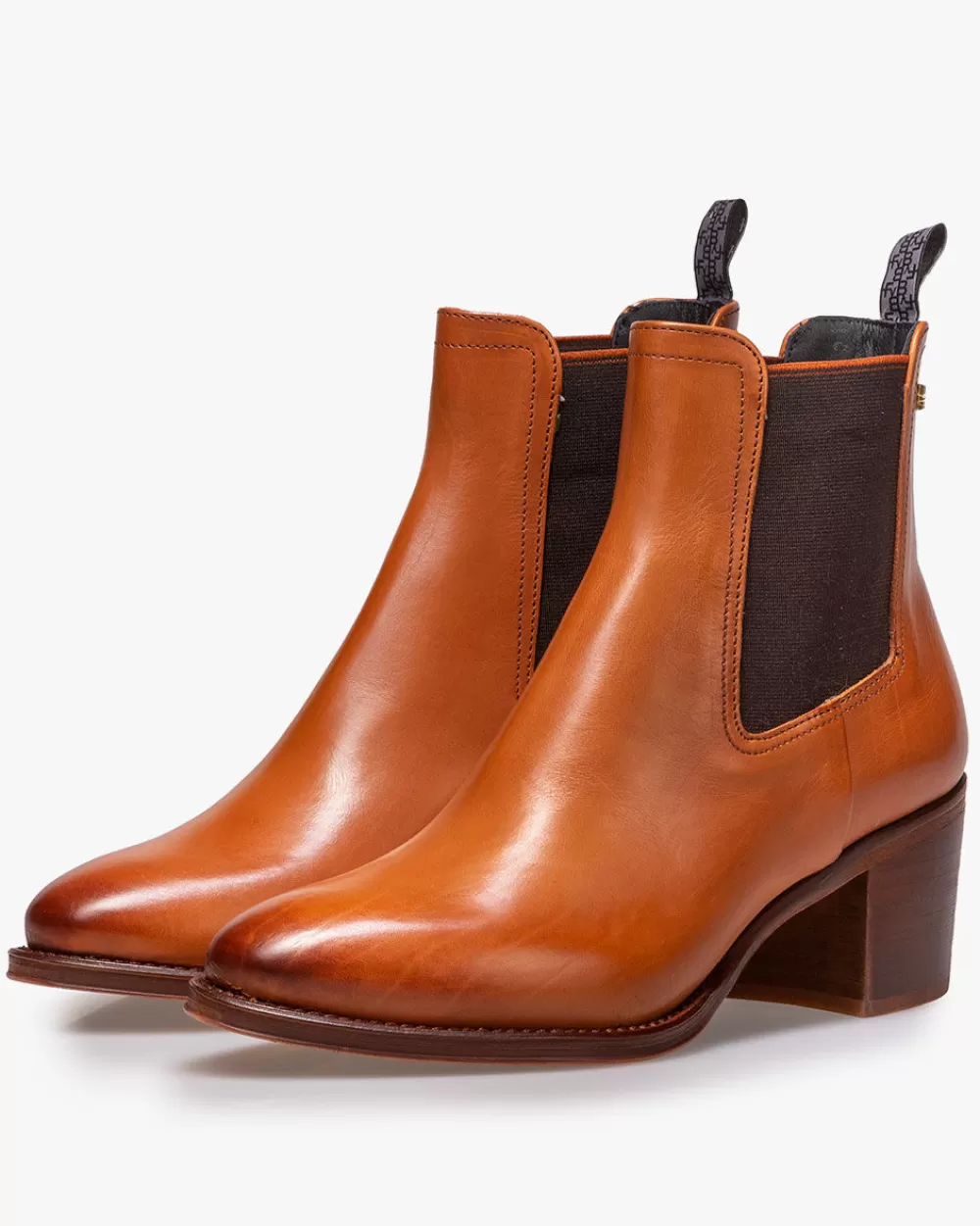 Floris van Bommel Chelsea Boots>Chudi 01.04 Cognac