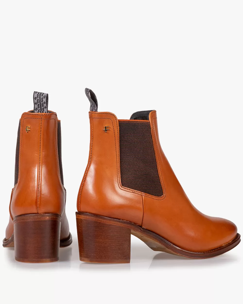 Floris van Bommel Chelsea Boots>Chudi 01.04 Cognac