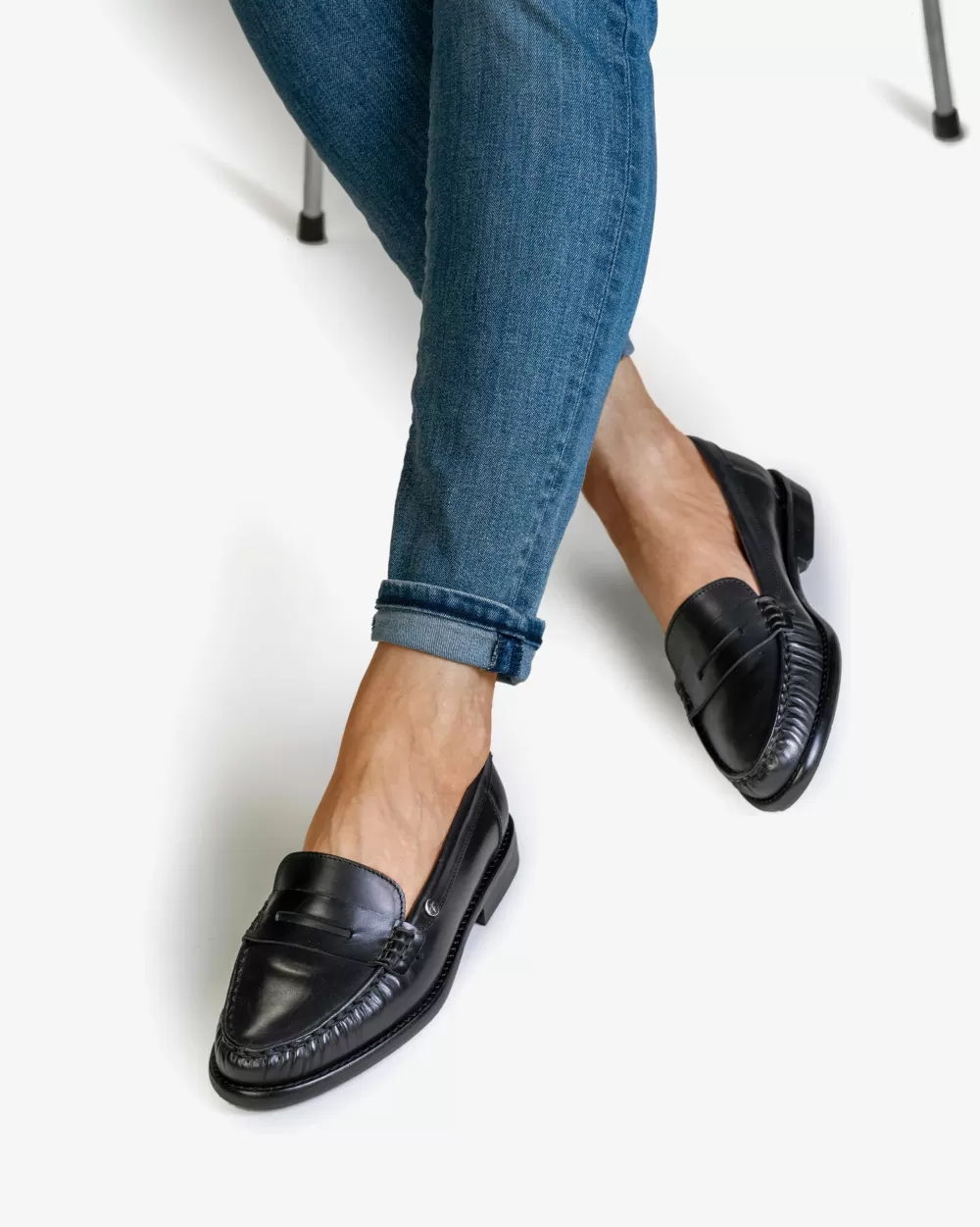 Floris van Bommel Loafers>Clevi 03.00 Schwarz