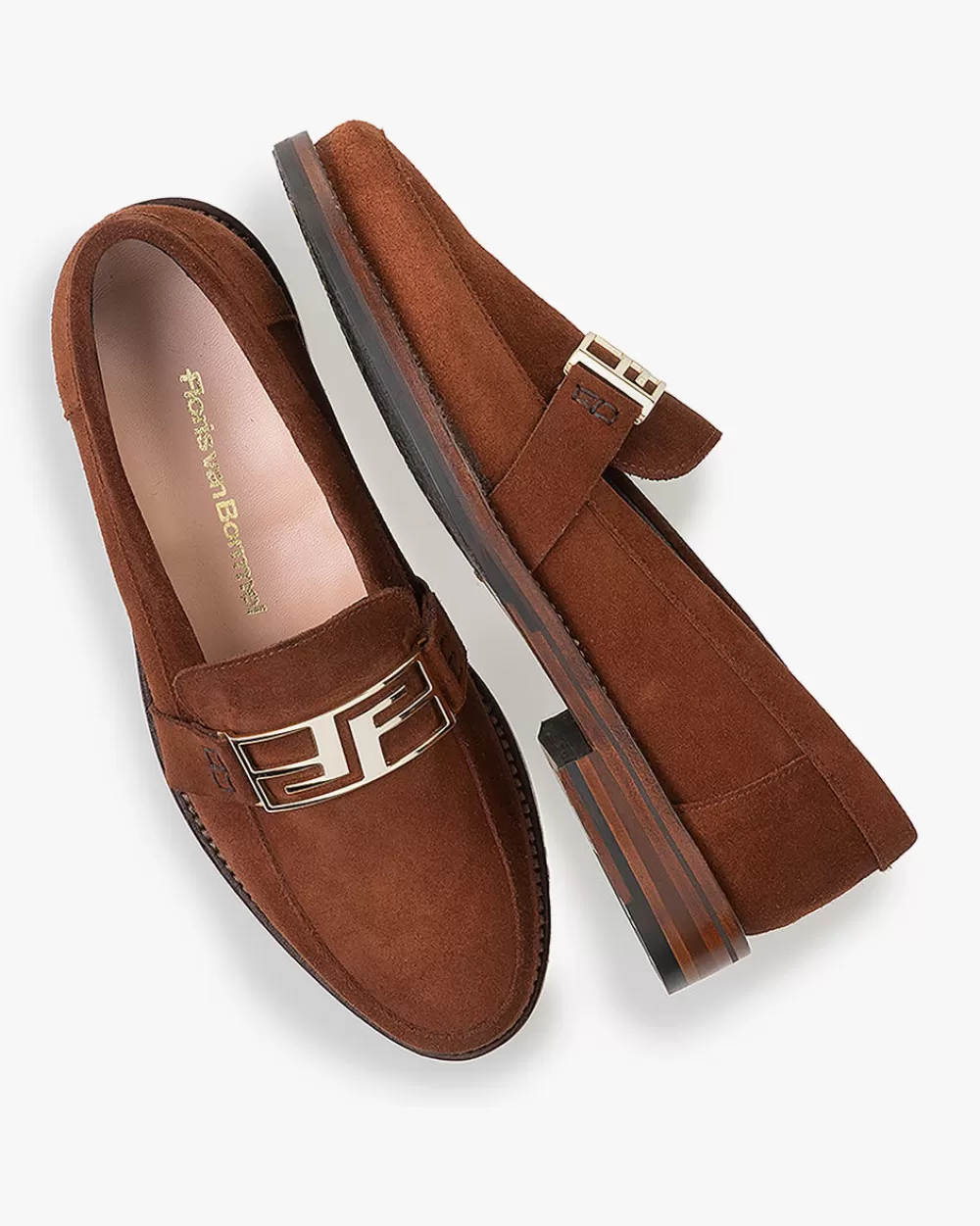 Floris van Bommel Office | Loafers>Cloei 02.01 Cognac