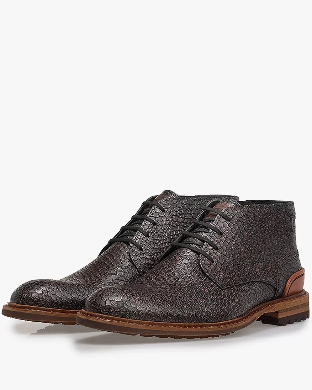 Floris van Bommel Extravagant | Stiefeletten>Crepi 11.00 Dunkelbraun