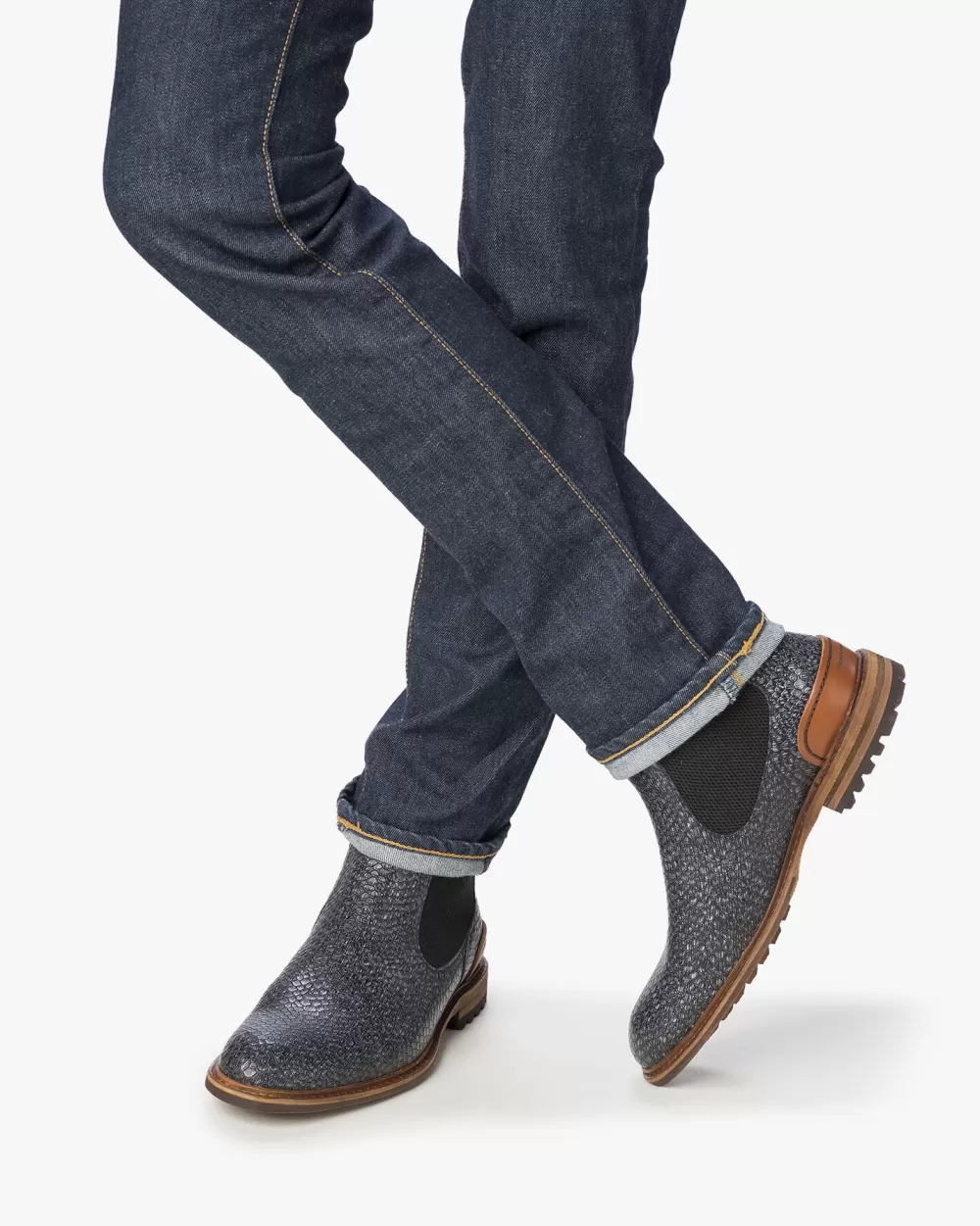 Floris van Bommel Extravagant | Chelsea Boots>Crepi 12.02 Dunkelgrau