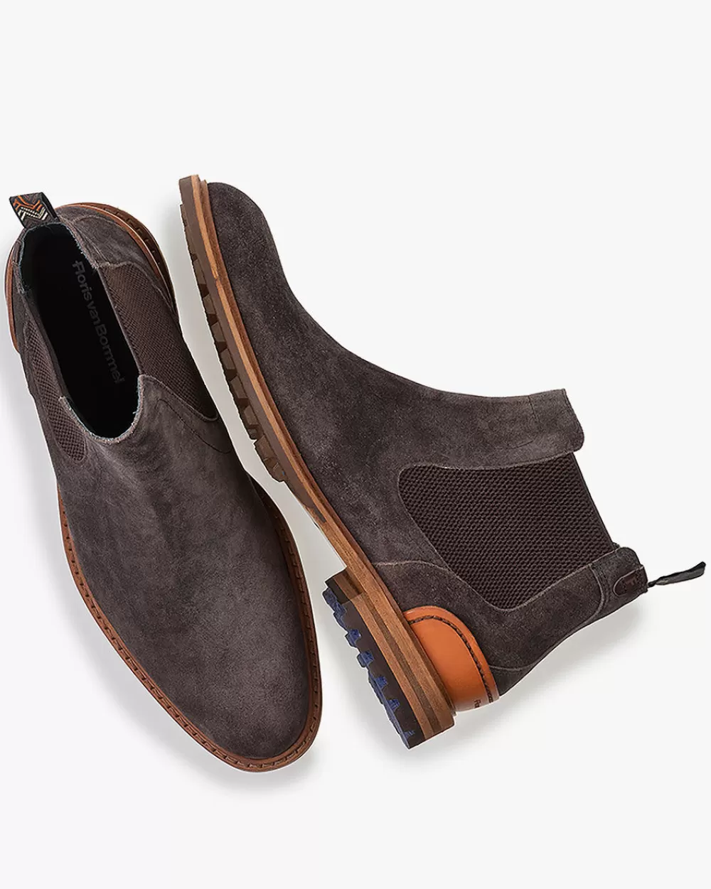 Floris van Bommel Chelsea Boots | Stiefeletten>Crepi 12.04 Taupe