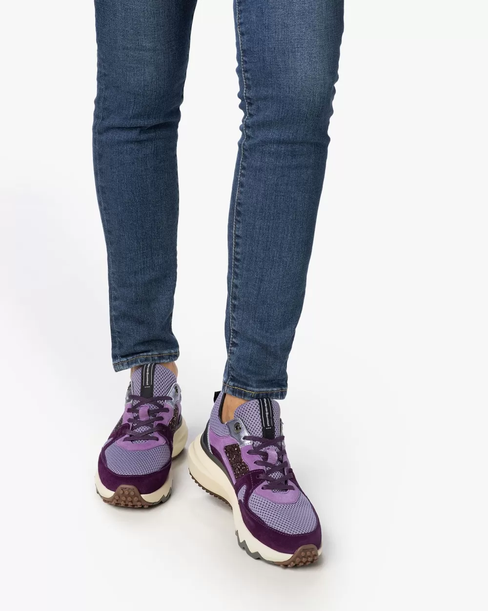 Floris van Bommel Sneaker>Curvi 01.03 Violett