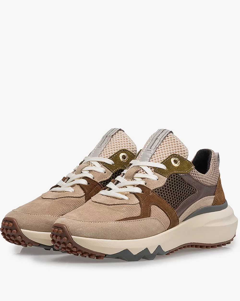 Floris van Bommel Sneaker></noscript>Curvi 01.08 Taupe