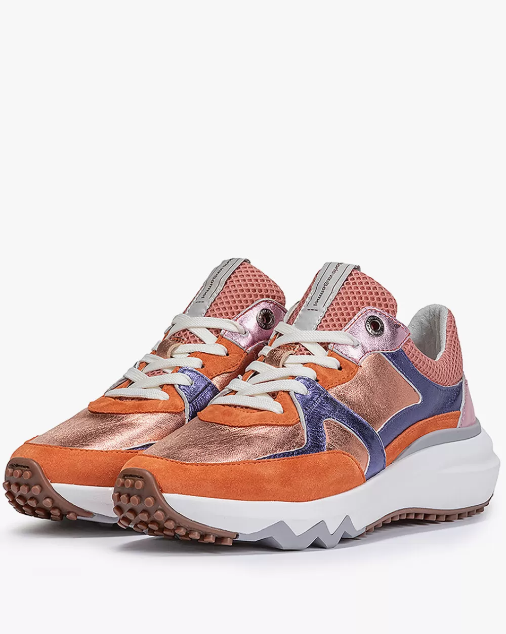 Floris van Bommel Weekend | Sneaker>Curvi 01.11 Orange