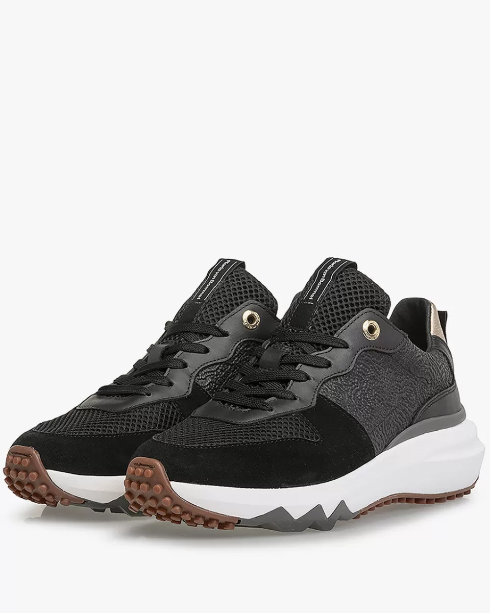 Floris van Bommel Weekend | Sneaker>Curvi 03.00 Schwarz