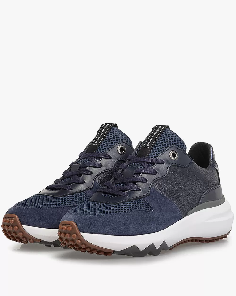 Floris van Bommel Sneaker>Curvi 03.02 Dunkelblau