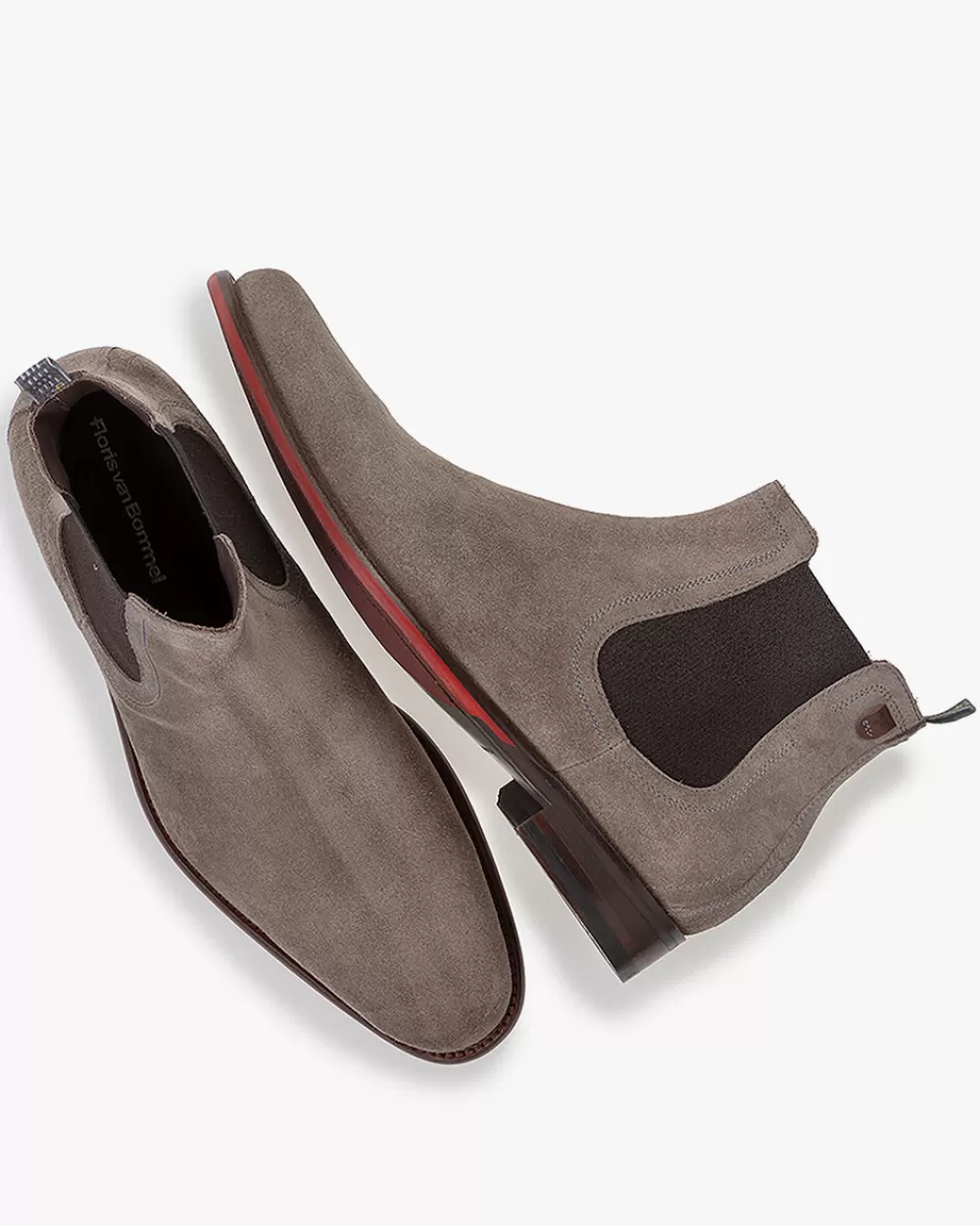 Floris van Bommel Business Schuhe | Chelsea Boots>De Draver 02.01 Taupe