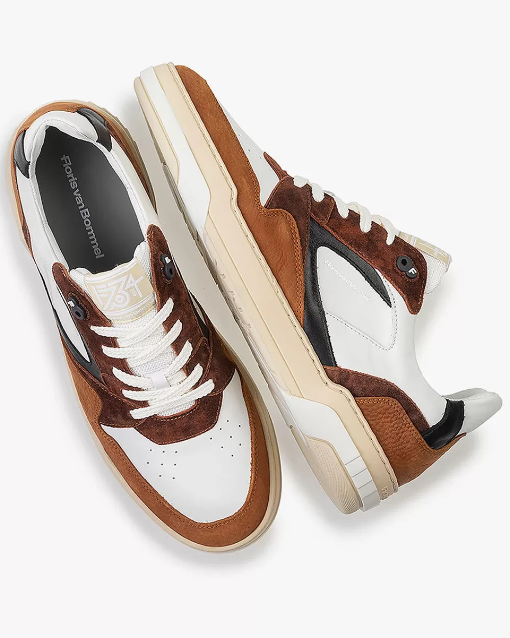 Floris van Bommel Sneaker>De Dunker 03.09 Braun