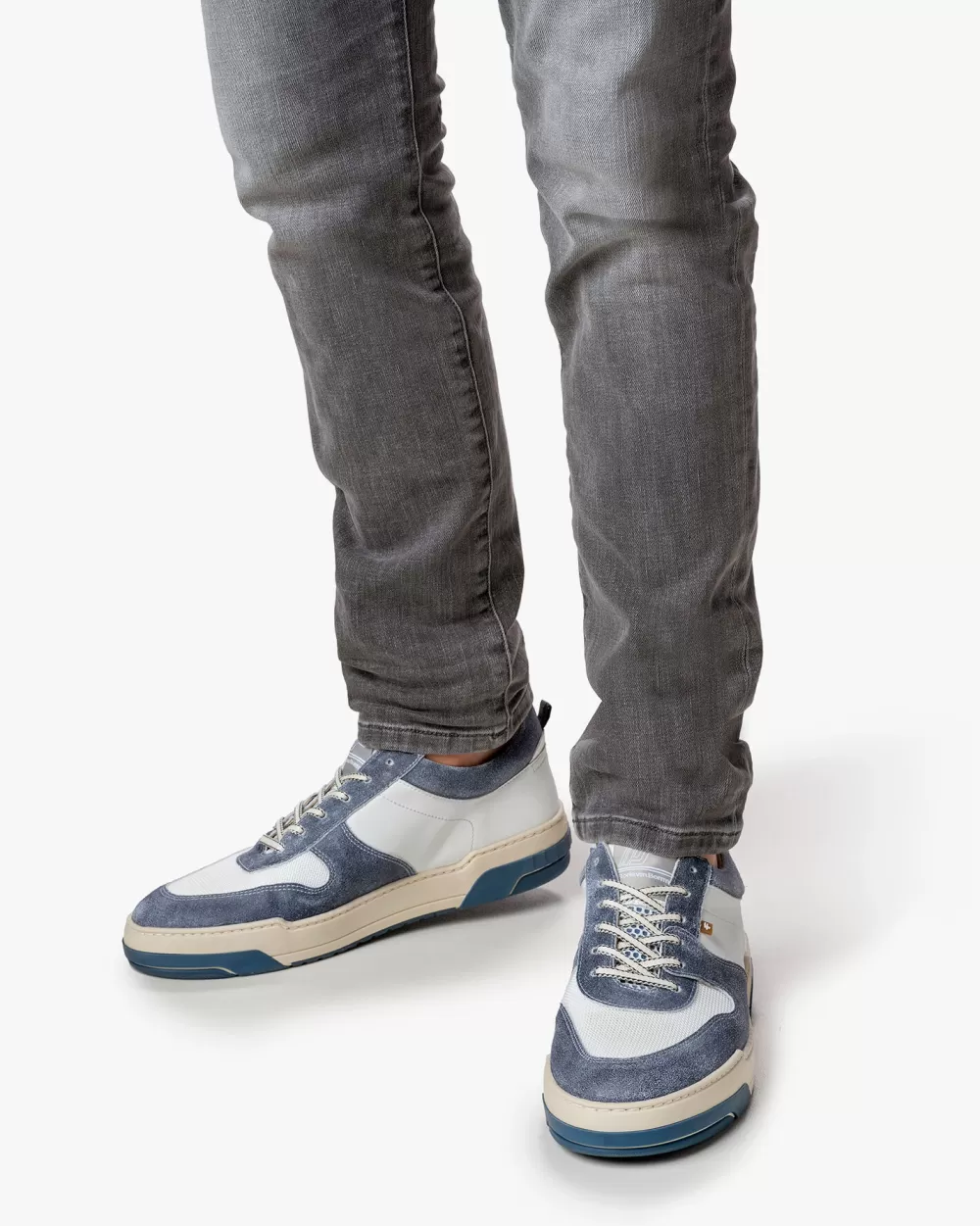 Floris van Bommel Sneaker>De Dunker 05.14 Blau