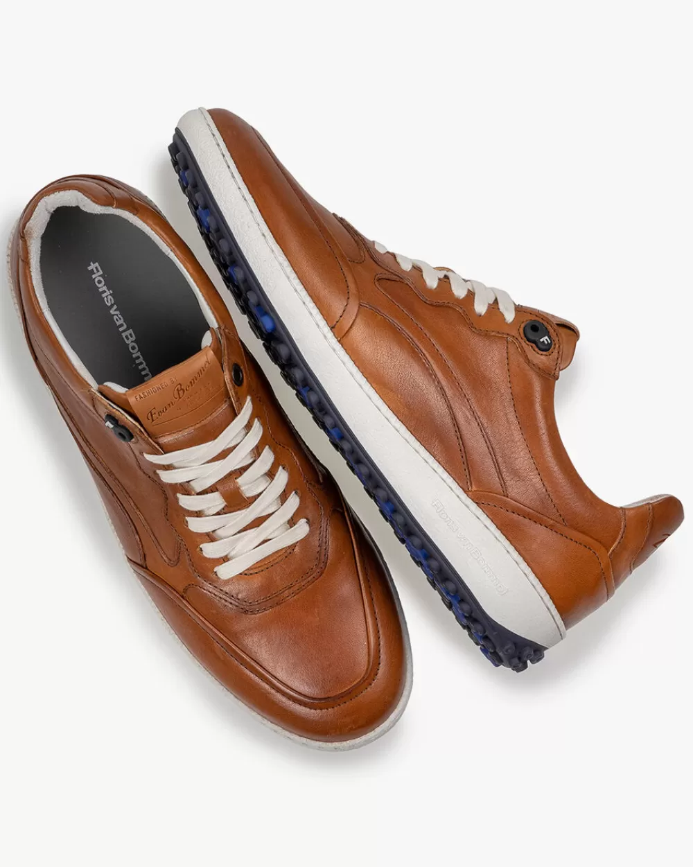 Floris van Bommel Sneaker>De Gummer 01.09 Cognac