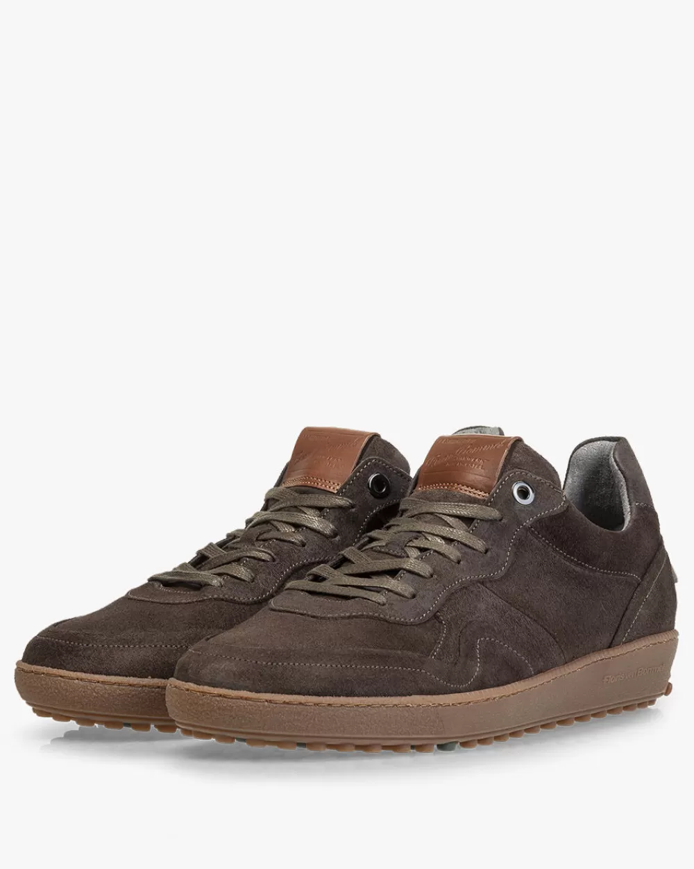 Floris van Bommel Sneaker>De Gummer 04.04 Taupe