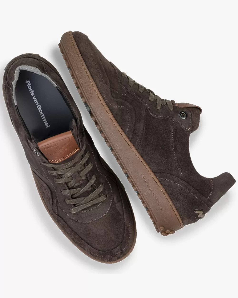 Floris van Bommel Sneaker>De Gummer 04.04 Taupe