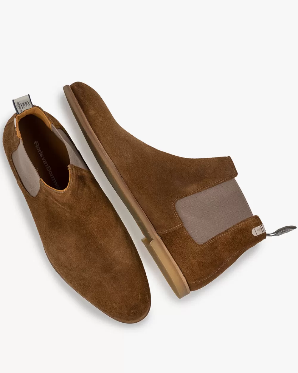 Floris van Bommel Chelsea Boots>De Kruimer 03.00 Cognac