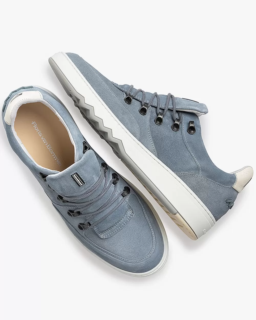 Floris van Bommel Weekend | Sneaker>De Kupster 02.07 Hellblau