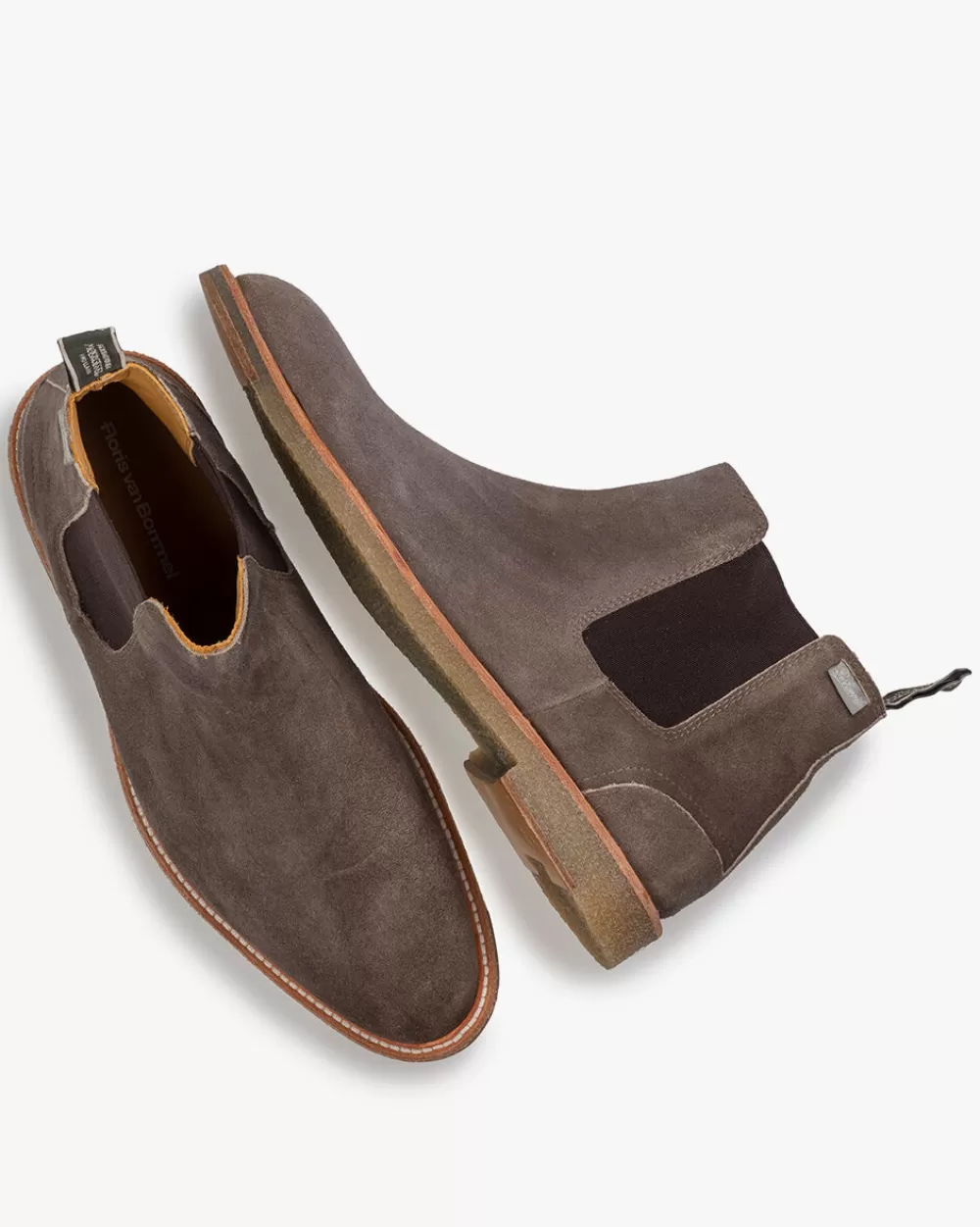 Floris van Bommel Chelsea Boots>De Lexer 06.01 Grau