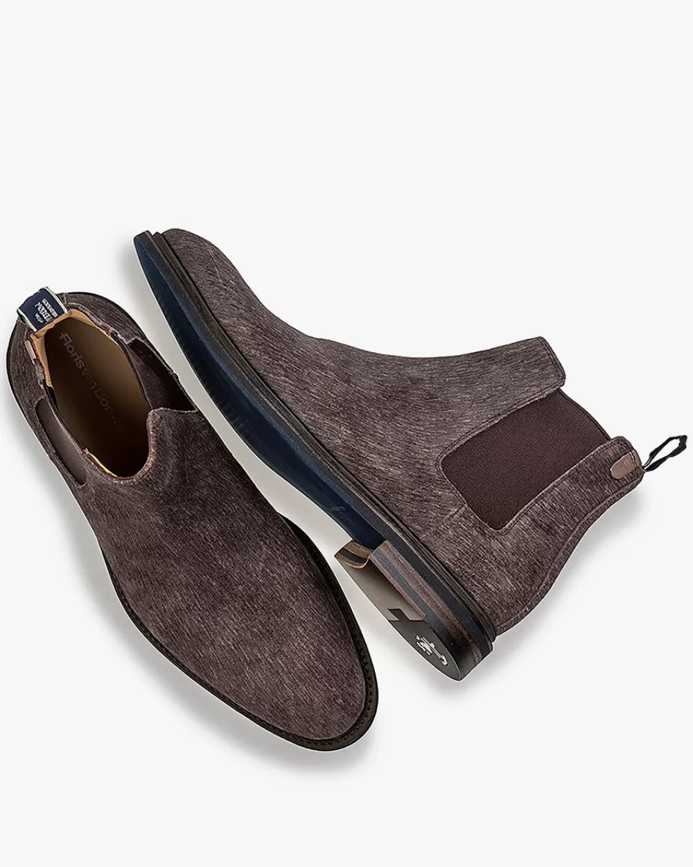 Floris van Bommel Chelsea Boots>De Lichter 03.06 Taupe