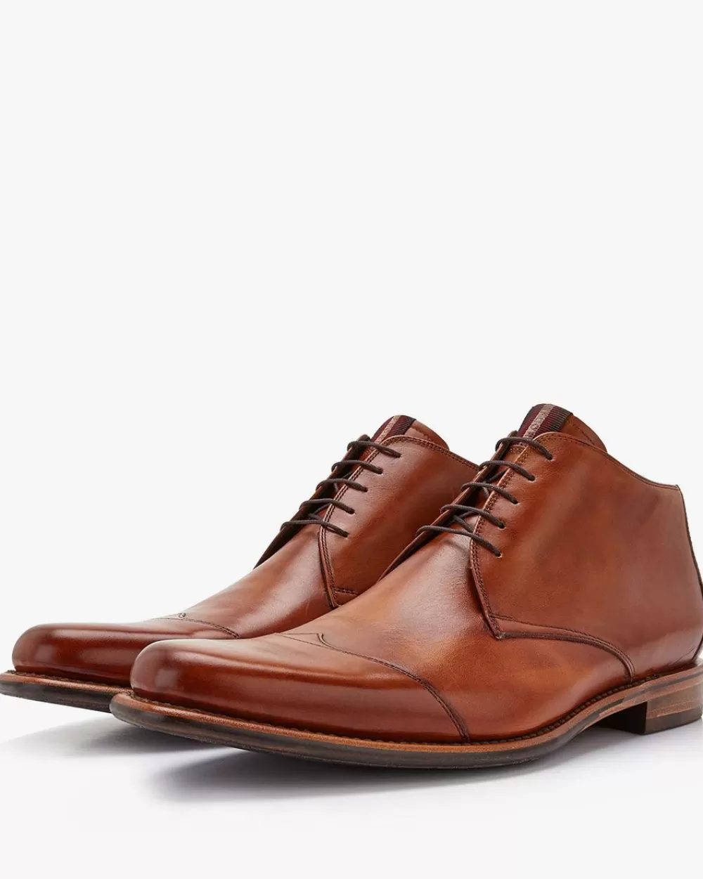 Floris van Bommel Business Schuhe | Schnürer>De Marser 01.11 Cognac