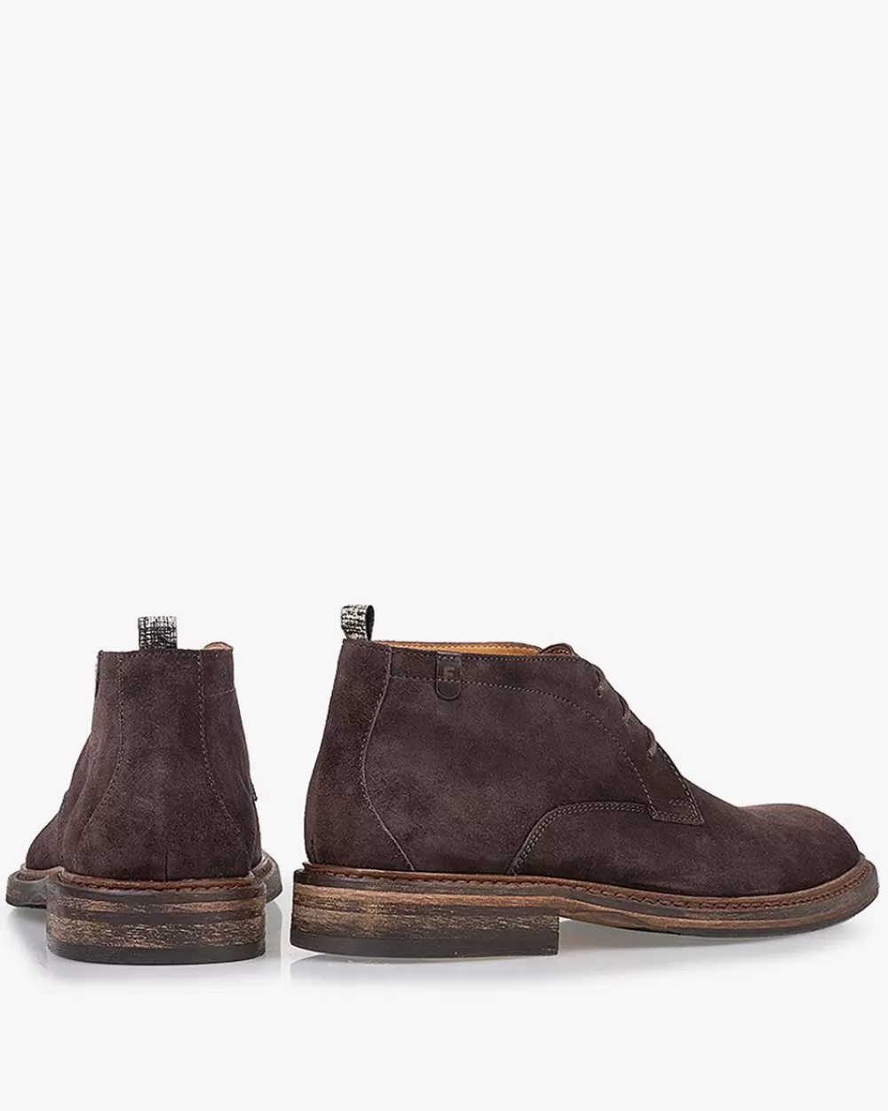 Floris van Bommel Hochwinter | Stiefeletten>De Moker 01.00 Dunkelbraun