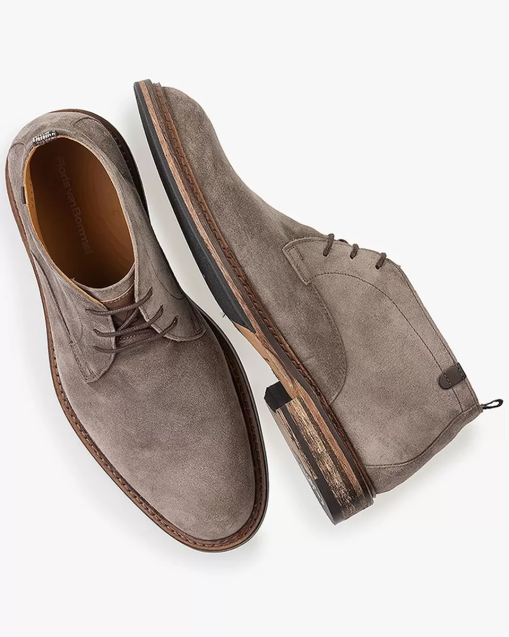 Floris van Bommel Stiefeletten>De Moker 01.01 Taupe