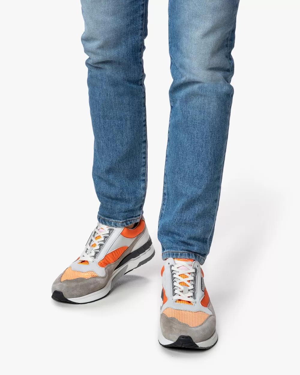 Floris van Bommel Extravagant | Sneaker>De Runner 01.46 Orange