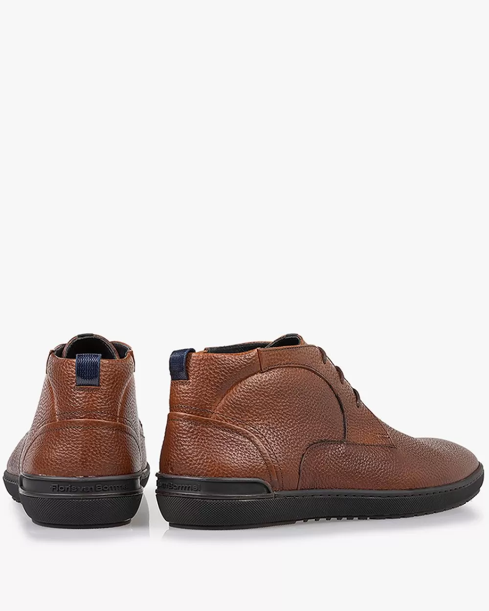 Floris van Bommel Schnürer | Stiefeletten></noscript>De Scooper 02.19 Cognac