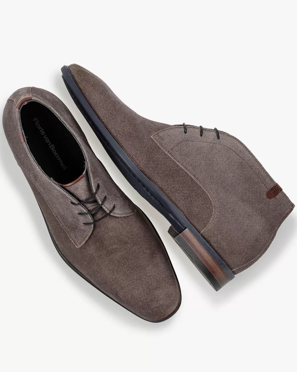 Floris van Bommel Stiefeletten>De Slimmer 02.06 Taupe