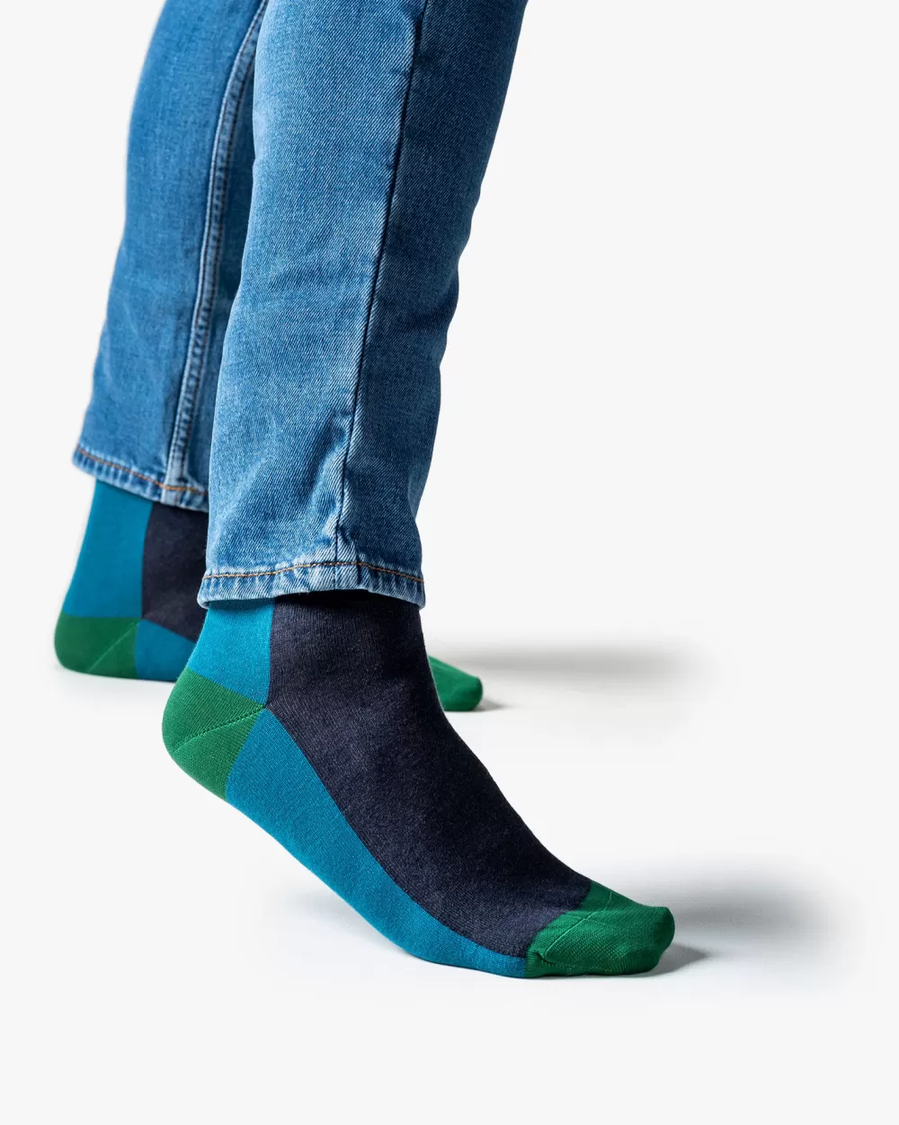 Floris van Bommel Socken>De Sokker 02.02 Dunkelblau