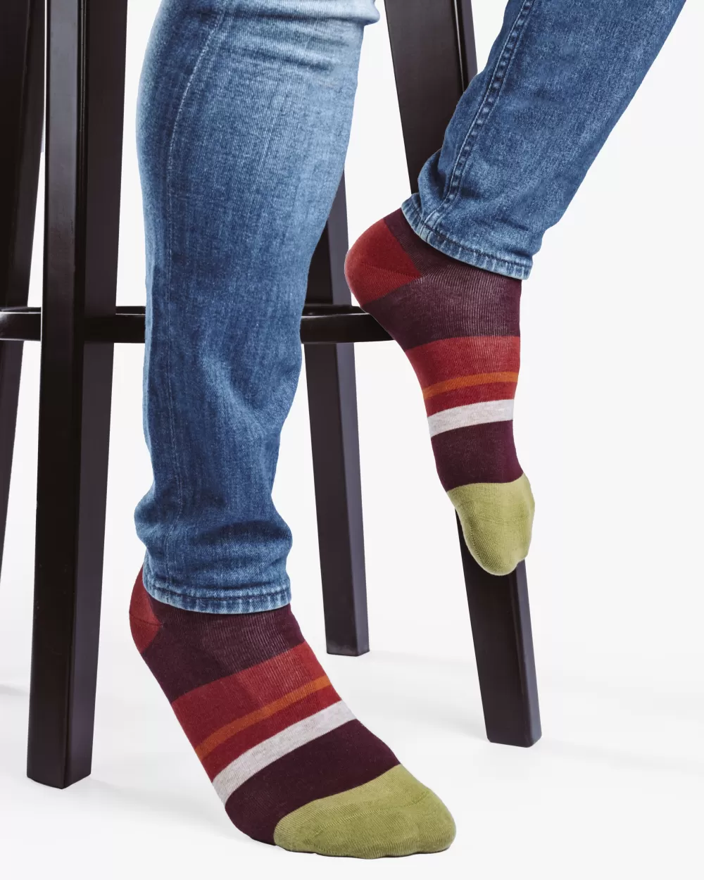 Floris van Bommel Socken>De Sokker 07.02 Multi-colour / Grün