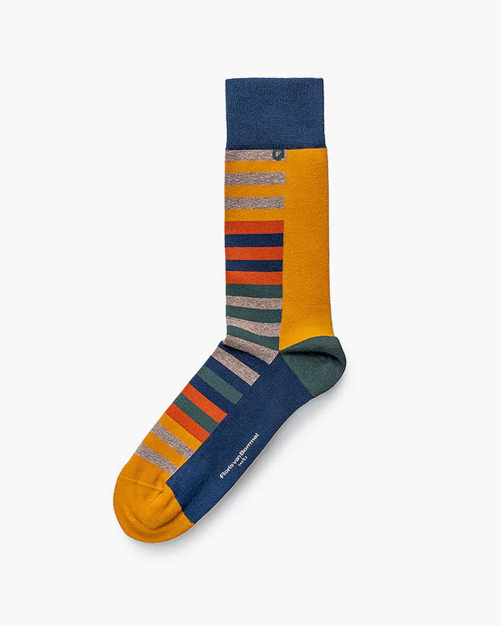 Floris van Bommel Socken>De Sokker 08.02 Multi-colour / Dunkelblau