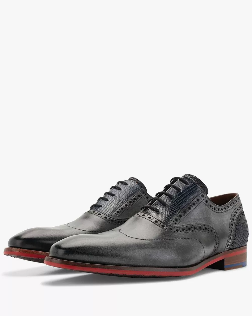 Floris van Bommel Hochzeit | Business Schuhe>De Stapper 03.01 Grau