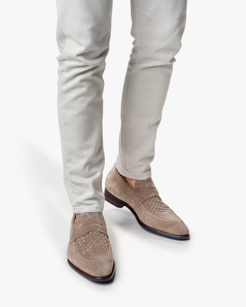 Floris van Bommel Hochzeit | Loafers>De Stapper 49.02 Hellbraun