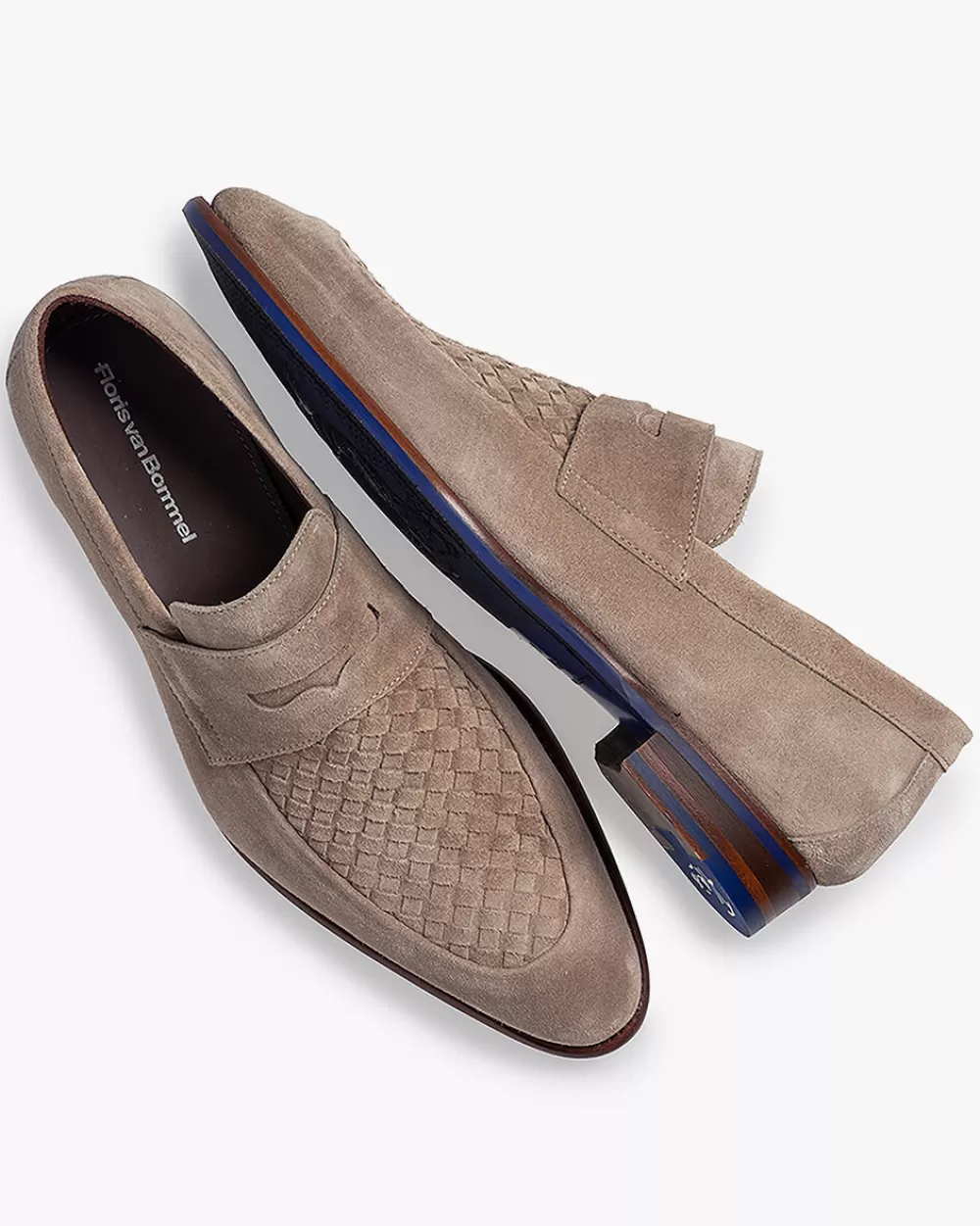 Floris van Bommel Hochzeit | Loafers>De Stapper 49.02 Hellbraun