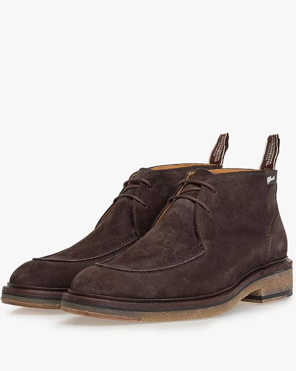 Floris van Bommel Hochwinter | Stiefeletten>De Tanker 01.13 Dunkelbraun