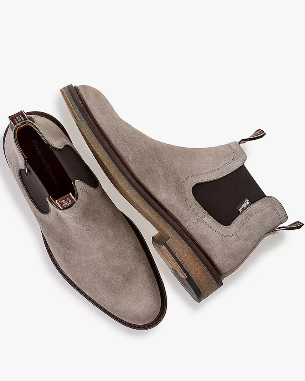 Floris van Bommel Chelsea Boots | Stiefeletten>De Tanker 03.07 Hellbraun