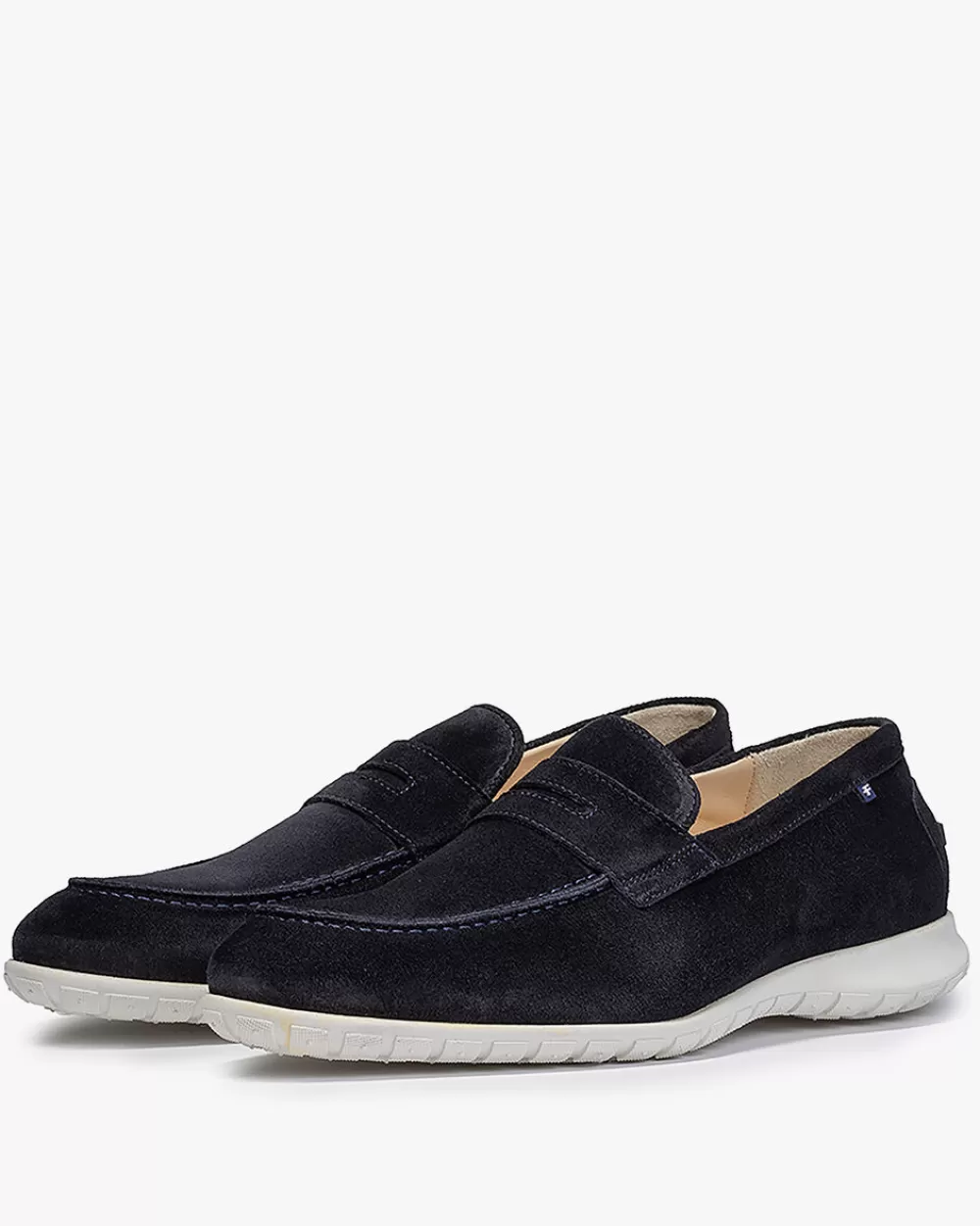 Floris van Bommel Loafers>De Wolker 02.04 Dunkelblau