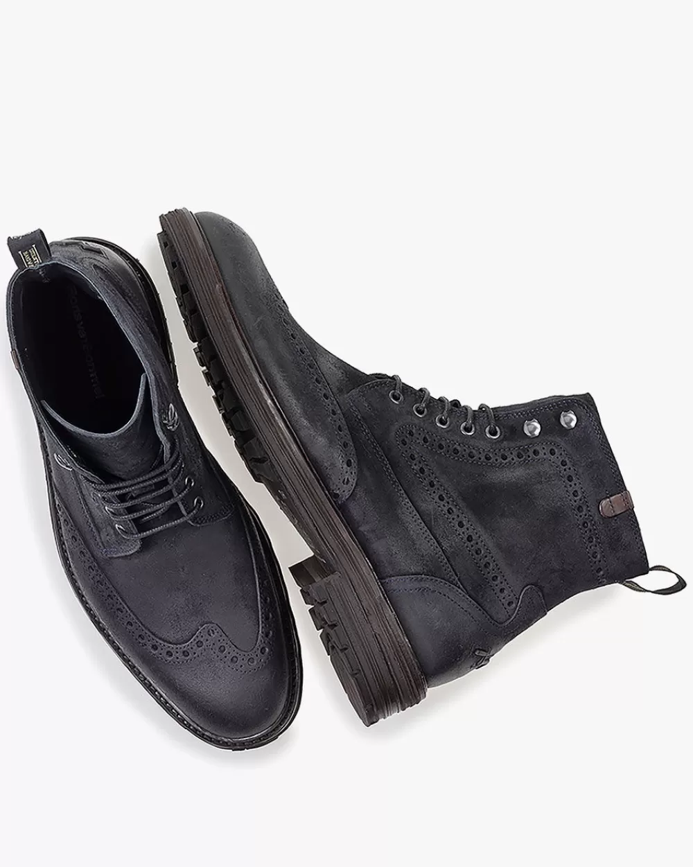 Floris van Bommel Hochwinter | Brogues>De Zeker 01.00 Dunkelblau