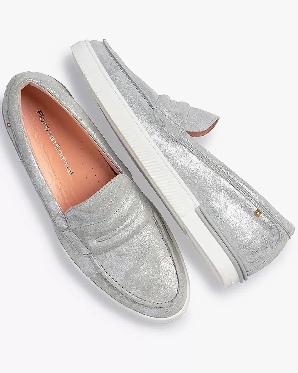 Floris van Bommel Loafers>Dekki 01.03 Silber