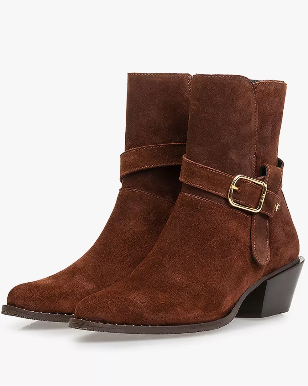 Floris van Bommel Weekend | Stiefeletten>Enzi 07.01 Dunkelcognac