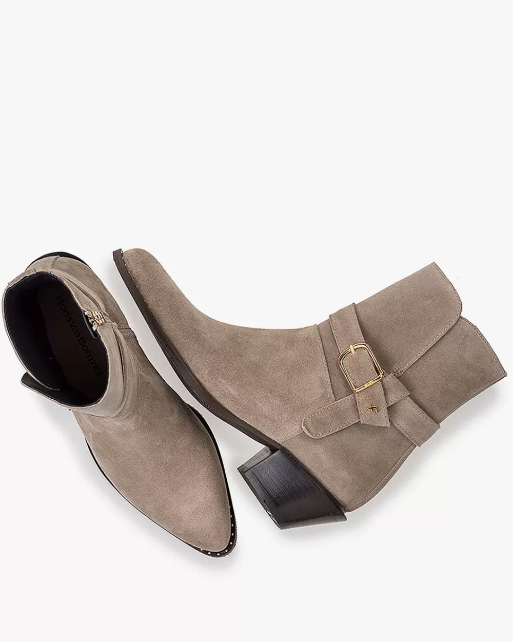 Floris van Bommel Hochwinter | Stiefeletten>Enzi 07.03 Hellbraun