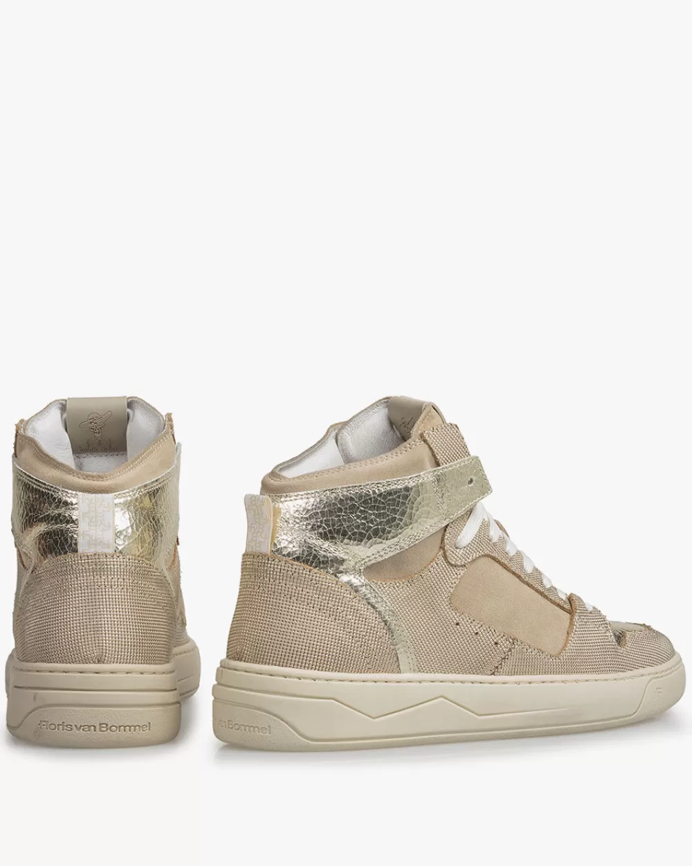 Floris van Bommel Sneaker>Iggi Wedge 01.01 Gold