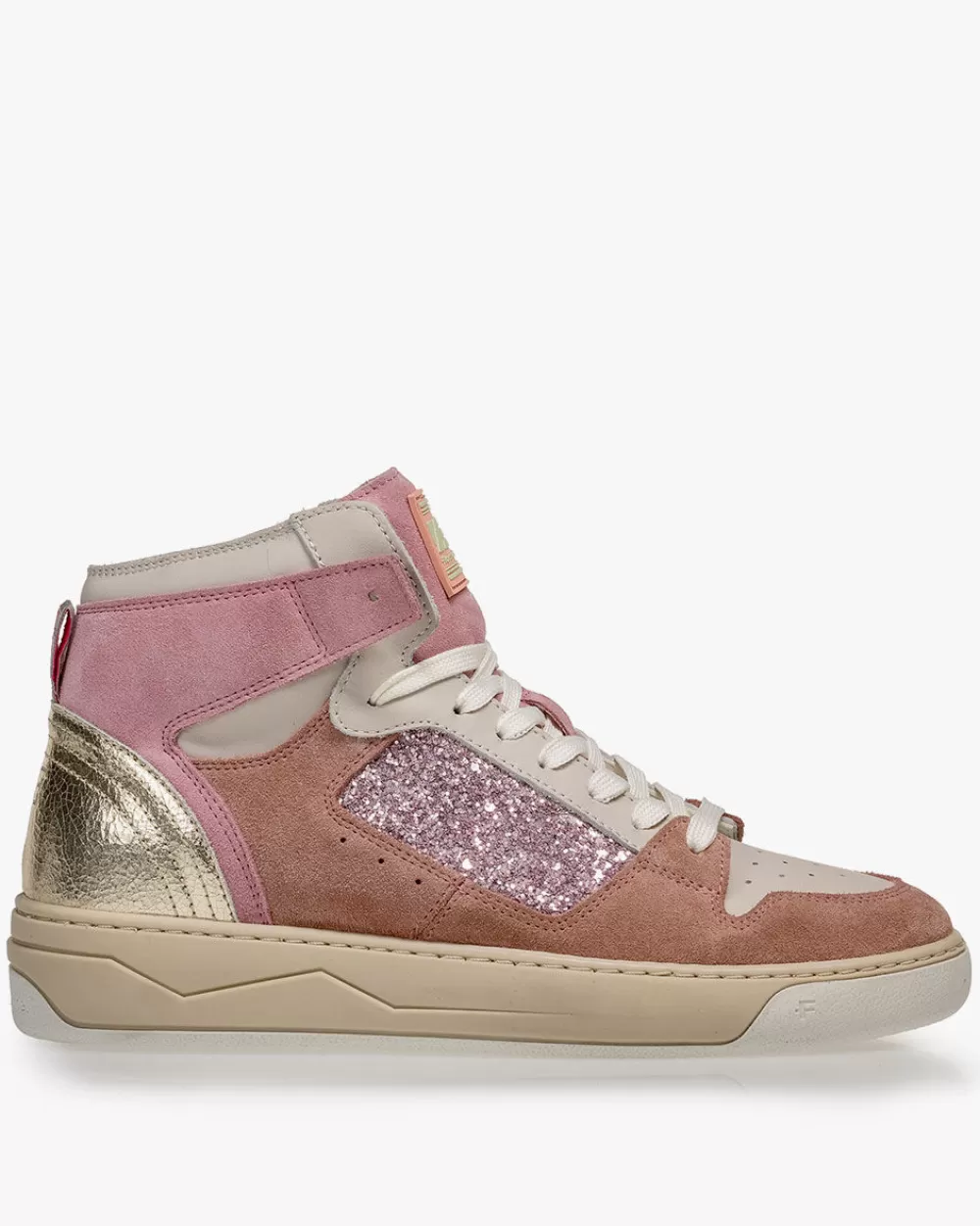 Floris van Bommel Sneaker>Iggi Wedge 01.09 Rosa